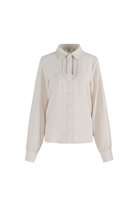 Bloes - Linda (sand) - Kleding - Blouses