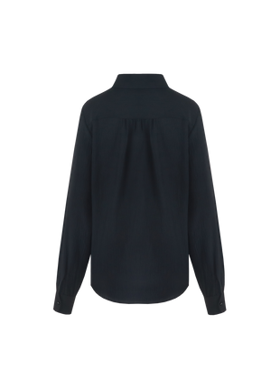 Bloes - Linda (zwart) - Kleding - Blouses