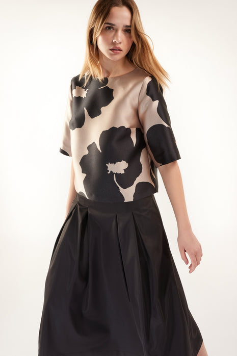 Bloes s2127bl d beige Kleding Blouses