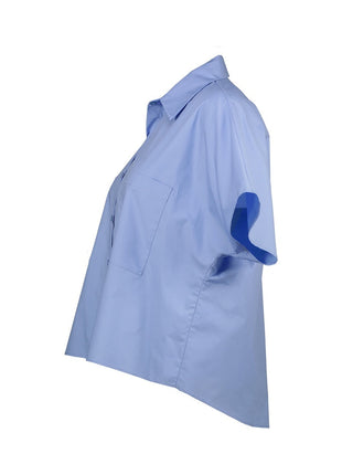 Bloesje - Aurora B502 – Light Blue - Kleding - Blouses