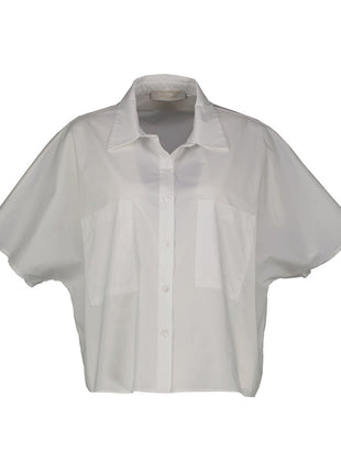 Bloesje - Aurora B502 – White - Kleding - Blouses