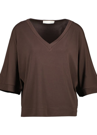 Bloesje - Bombay B510 - Choco - Kleding - Tops en t-shirts