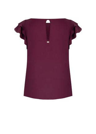 Bloesje - B098 - Bordeaux - CFC0125674003 - Kleding - Blouses
