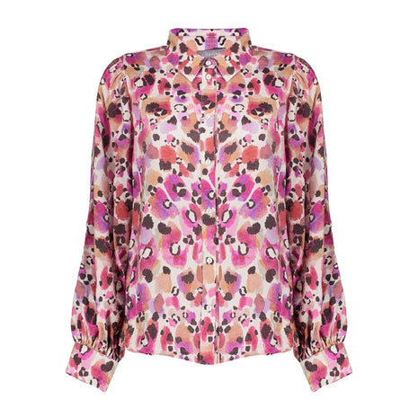 Blouse animal 53620 20 pink Kleding Blouses