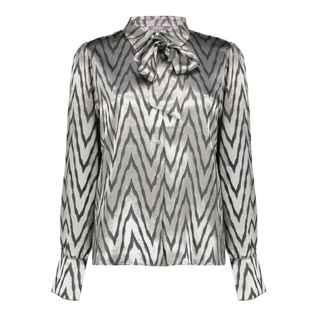 Blouse animal silver - 53593-32 - Kleding - Blouses