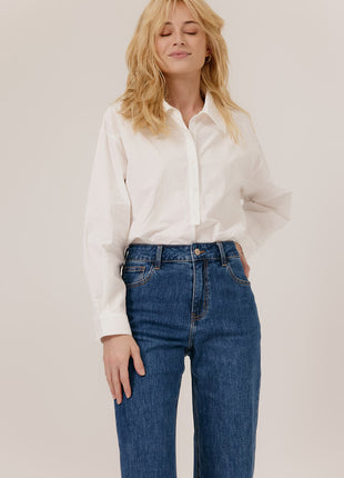 Blouse Charo 78410 white Kleding Blouses