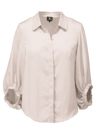 Blouse met speciale mouwen B773 Birch Birch XXS Kleding Blouses