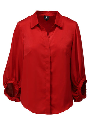 Blouse met speciale mouwen B773 Pompeian Pompeian XXS Kleding Blouses