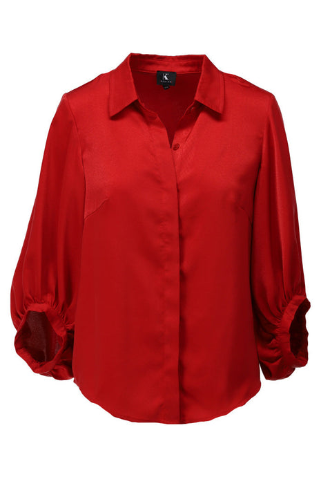 Blouse met speciale mouwen B773 Pompeian Pompeian XXS Kleding Blouses
