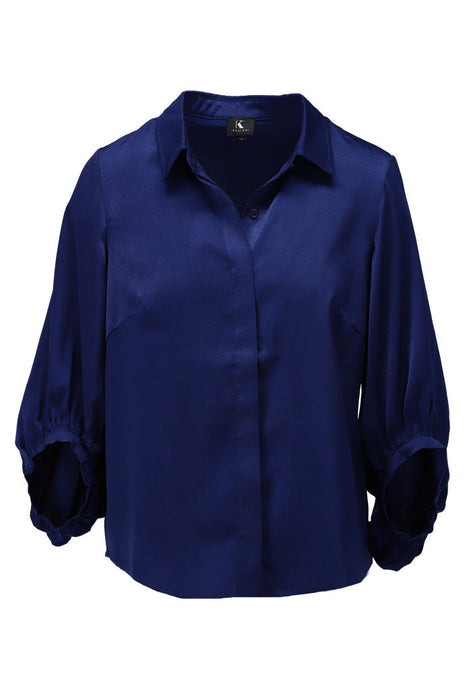 Blouse met speciale mouwen B773 Poseidon Kleding Blouses