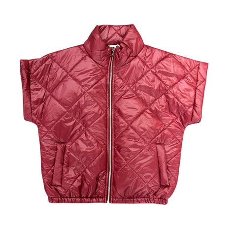 Bodywarmer - Romy - Bordeaux - Bordeaux / One Size - Kleding - Blazers & vestjes