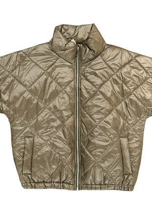 Bodywarmer - Romy - Kaki - Kaki / One Size - Kleding - Blazers & vestjes