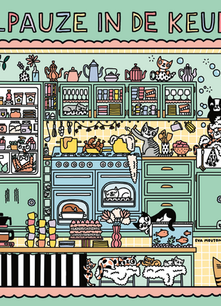 Eva's introvertenpret: Puzzelpauze in de keuken - Lou Lou