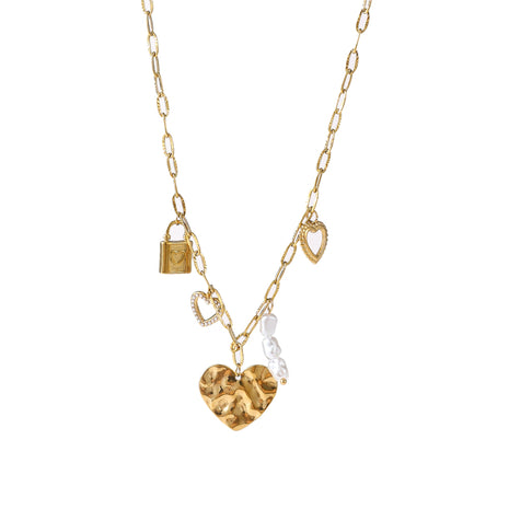 Bold Pendants Necklace - goudkleurig - Juwelen & mooimakers