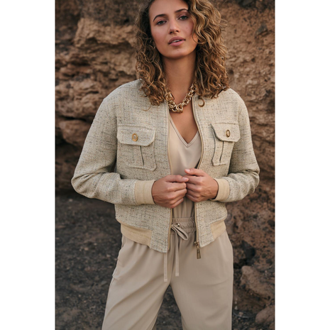 Bomber Vest - Janmarc - Chanel - Kleding - Blazers & vestjes