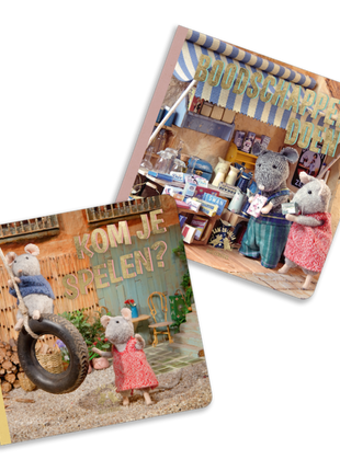 Boodschappen doen & Kom je spelen? (set) - Baby & Peuter - Muizenhuis - Boeken