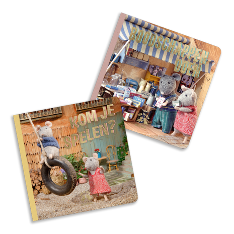 Boodschappen doen & Kom je spelen? (set) - Baby & Peuter - Muizenhuis - Boeken