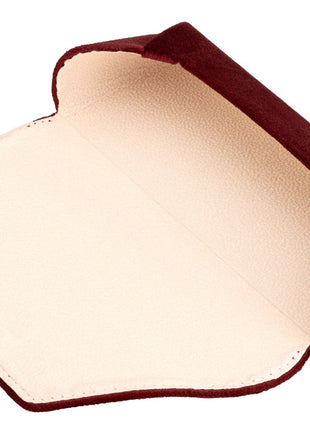 Bordeaux Luxury Case + poetsdoekje Modeaccessoires Zonnebrillen