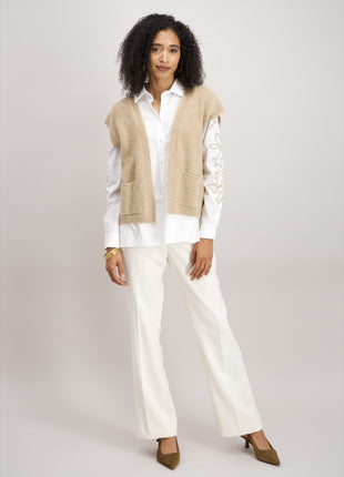 Broek - 944107 – ecru - Kleding - Broeken