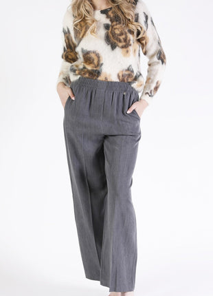 Broek - Agueda B505 – Grey - Kleding - Broeken