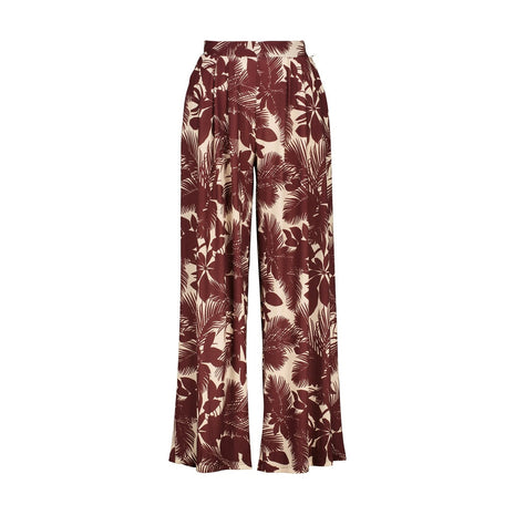 Aster B505-SET15 - Butter/Bordeaux - Kleding - Broeken