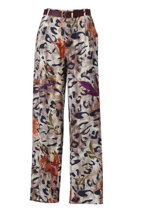 Broek met design & RIEM B305 P041 Kleding Broeken