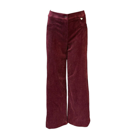 Broek - New Cortina B505 - Bordeaux - Kleding - Broeken