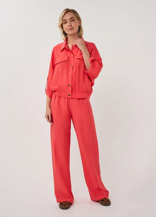 Jacket S/Slve Slub - SP26.10032 by Esqualo