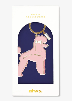 Sleutelhanger - Poodle mood by All the ways to say
