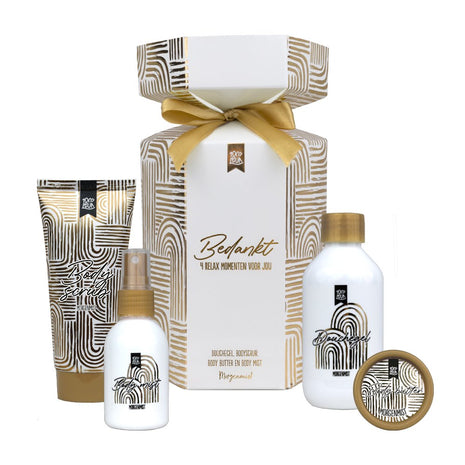 Cadeaupakket Bedankt Cadeau’s & Lifestyle Bad & Bed Verzorging