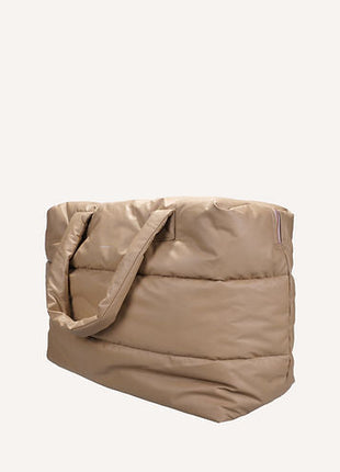 Camill big puffy weekend bag | porcini - Modeaccessoires - Handtassen