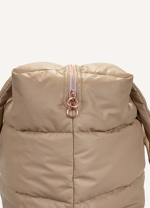 Camill big puffy weekend bag | porcini - Modeaccessoires - Handtassen