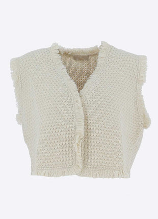 Cardigan - gilet - 843108 – ecru - Kleding - Truien en cardigans
