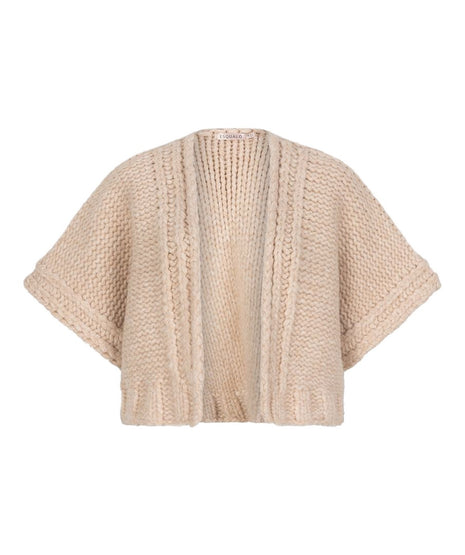 Cardigan gilet F25.07500 (Sand Melange) Kleding Truien en cardigans