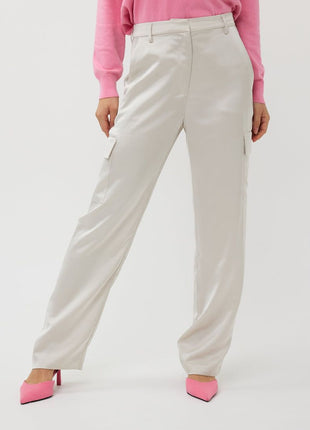 Cargo broek - satijn - SP25.10024 - Kleding - Broeken