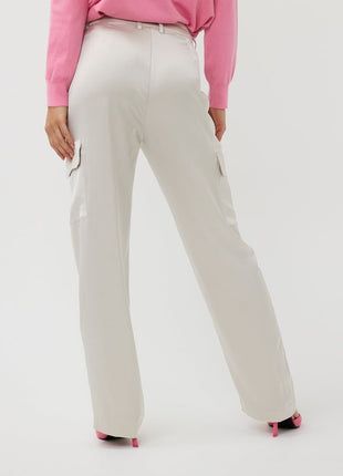 Cargo broek - satijn - SP25.10024 - Kleding - Broeken