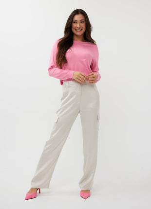 Cargo broek - satijn - SP25.10024 - Kleding - Broeken