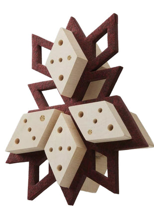 The Busy Bee Hotel - Warm Red