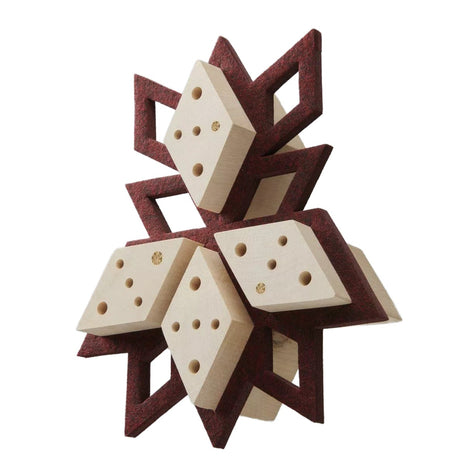 The Busy Bee Hotel - Warm Red