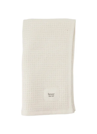 Serviette invitée plutôt que charmante - blanc cassé