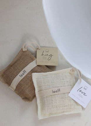 Wash pad with bamboo charcoal soap bar