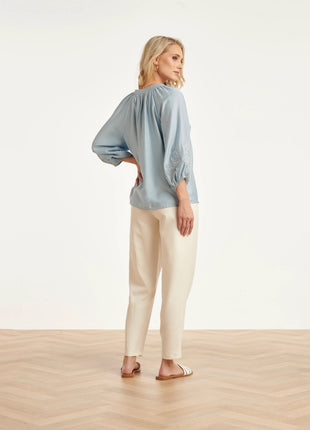 Broek - 26071 - White by Smashed Lemon