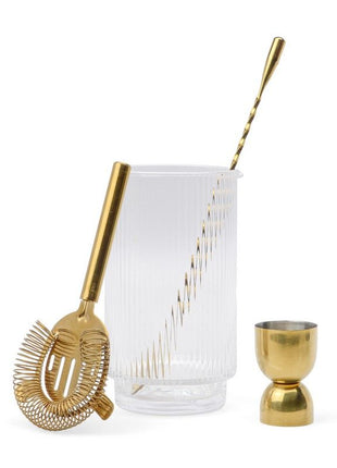 Cocktailset - Jigger Zeef Lepel en Maatbeker - Lifestyle - Koken & Tafelen - Benodigdheden