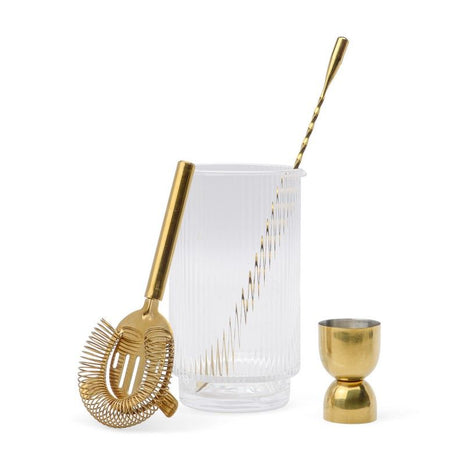Cocktailset - Jigger Zeef Lepel en Maatbeker - Lifestyle - Koken & Tafelen - Benodigdheden