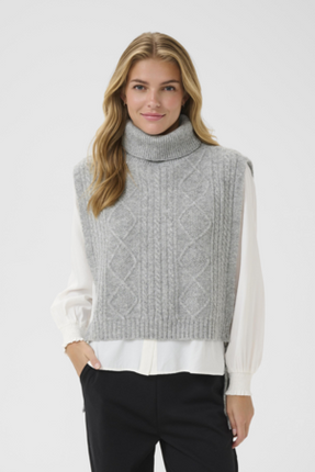 CRFrina Knit Slipover 10614254 100391 Kleding Blazers & vestjes
