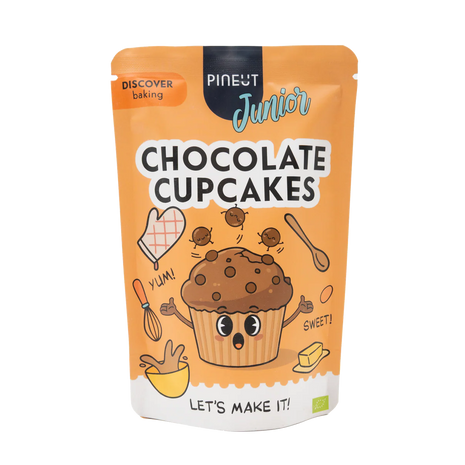 Pineut Junior | pouch | Choco cupcakes BIO by Pineut