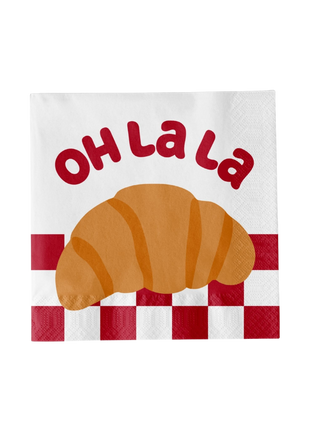 Papierservietten Oh la la 20er-Pack – 148-01649