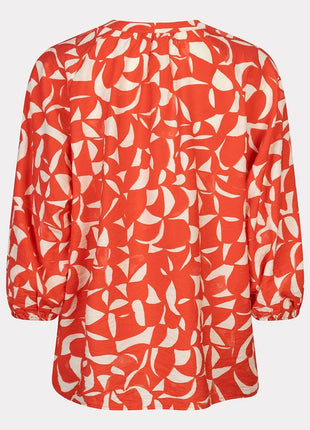 Blouse Raglan Scarlet Graphic - SP26.14003 by Esqualo