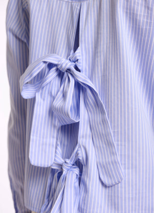 Striped blouse with bows at the back - Felise.7002623 by Rino & Pelle