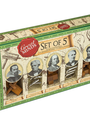 Great Minds Set of 5 Puzzle